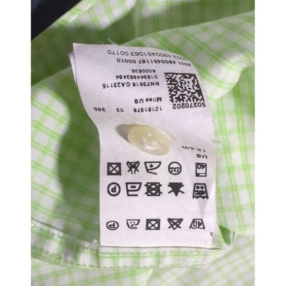 HUGO BOSS Men Formal Button-Down Shirt Top Mens Size (32/33 - 15 1/2) - Picture 5 of 6